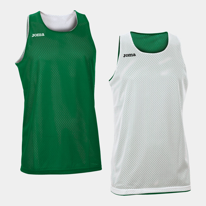Joma Reversible T-shirt Aro Sleeveless (Adult) - Green White