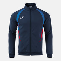 Joma Championship Full Zip Sweatshirt (Adult) - Royal Blue Dark Navy