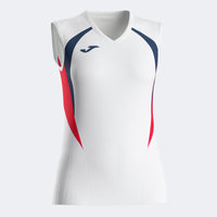 Joma Championship Sleeveless Shirt (Adult) - Dark Navy White