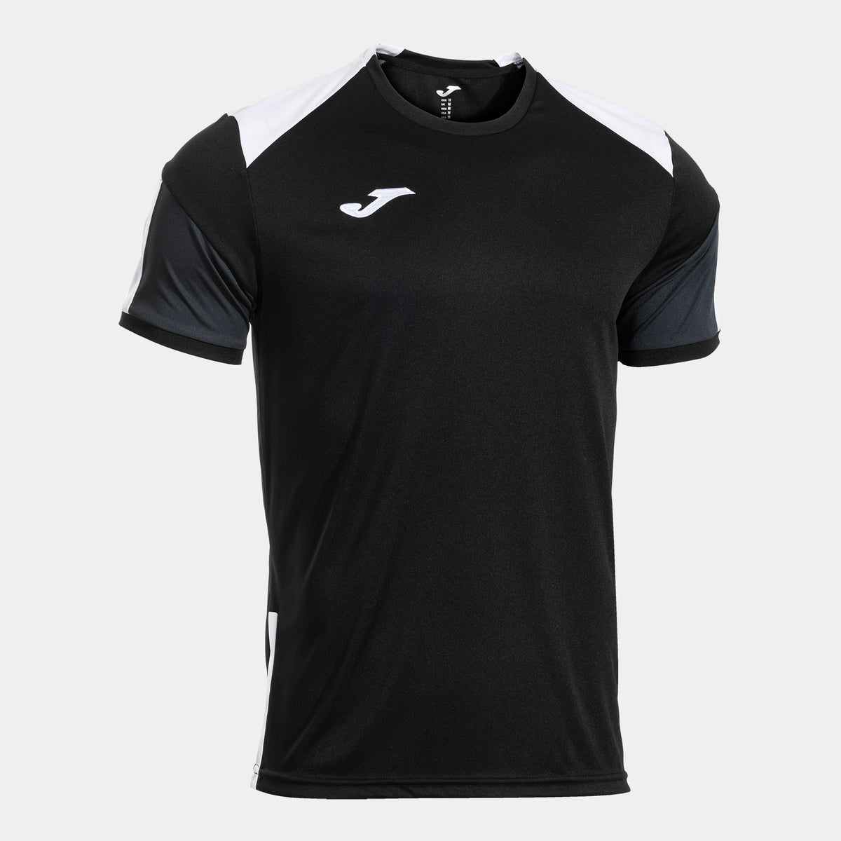 Joma Danubio Short Sleeve T-shirt (Adult) - Black White