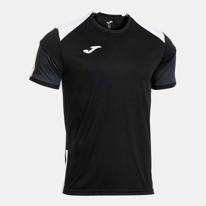 Joma Danubio Short Sleeve T-shirt (Adult) - Black White