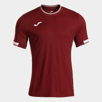 Joma Performanc E Short Sleeve T-shirt (Adult) - Burgundy