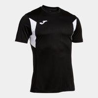 Joma Winner III Short Sleeve T-shirt (Adult) - Black White