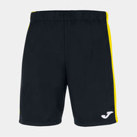 Joma Academy Shorts (Adult) - Black Yellow