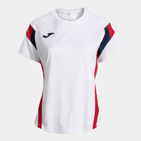 Joma Montreal Short Sleeve T-shirt - White Red