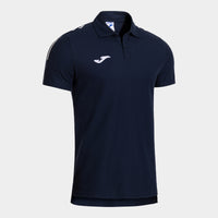 Joma Olimpiada Short Sleeve Polo (Junior) - Dark Navy