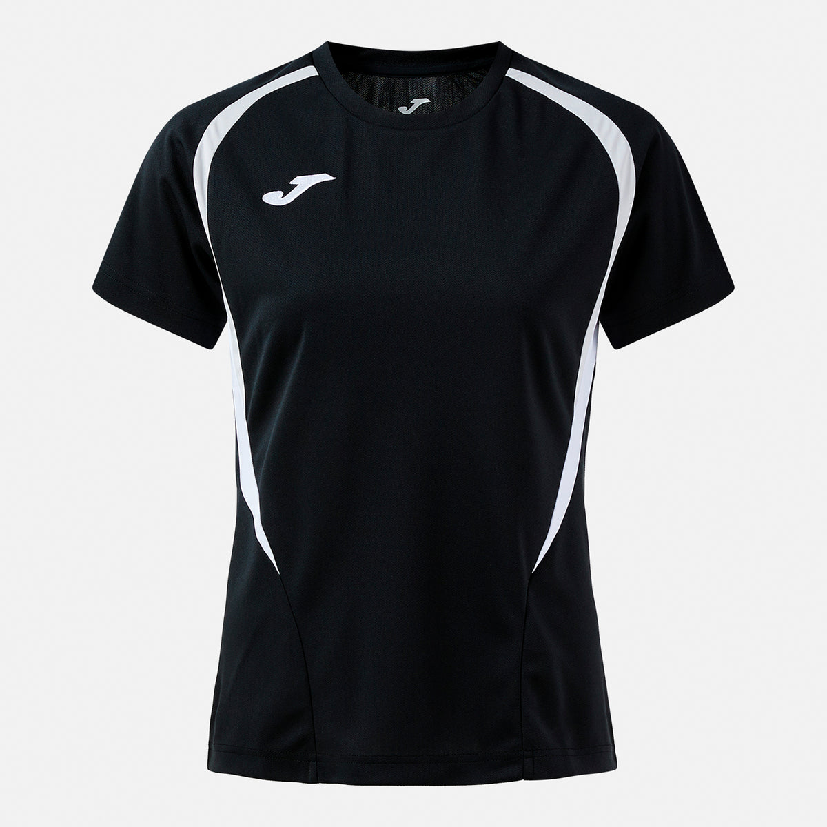 Joma Championship Short Sleeve T-shirt (Junior) - Black Light Gray