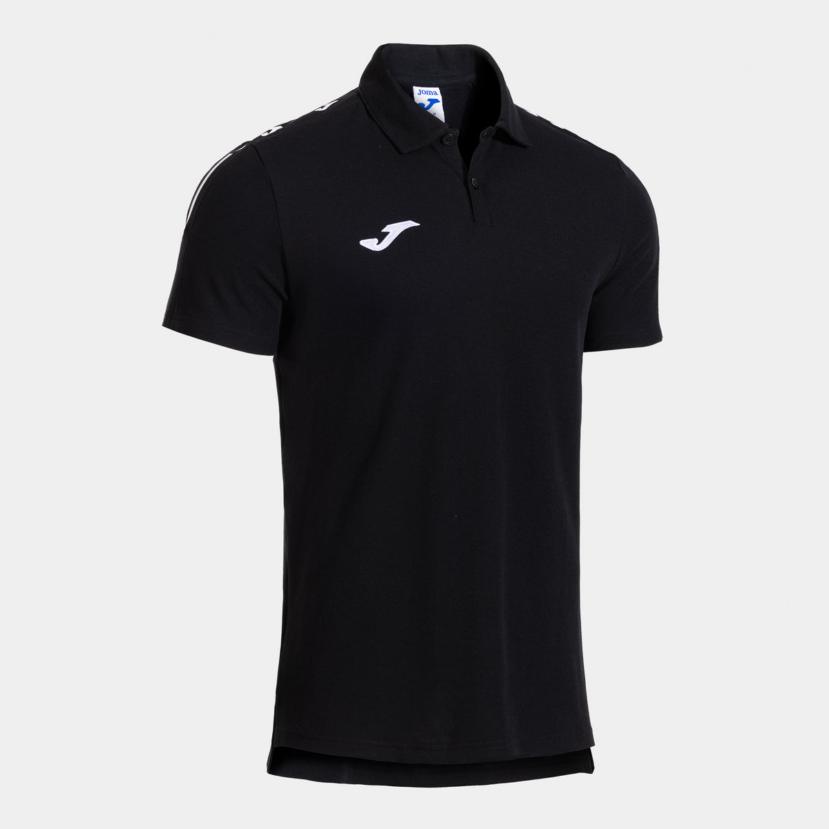 Joma Olimpiada Short Sleeve Polo (Junior) - Black