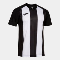 Joma Inter IV Short Sleeve T-shirt (Adult) - Black White