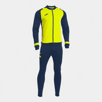 Joma Phoenix III Tracksuit (Junior) - Fluorescent Yellow Dark Navy