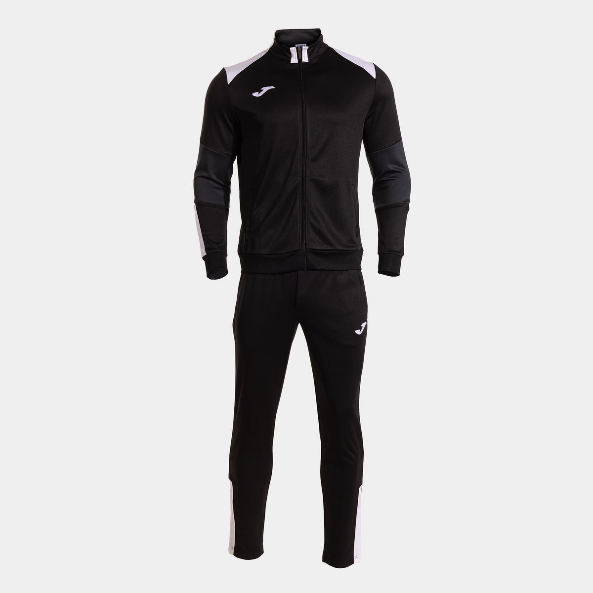 Joma Danubio Tracksuit (Adult) - Black White