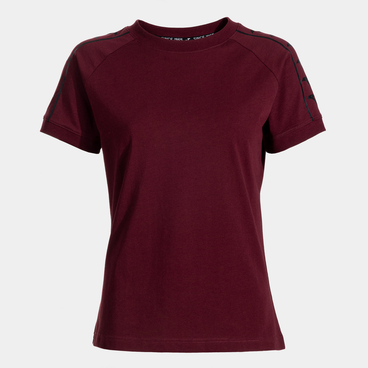 Joma Heroic Short Sleeve T-shirt - Burgundy Black