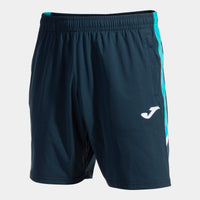 Joma Toledo Bermuda (Adult) - Fluorescent Turquoise Navy Blue