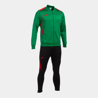 Joma Championship VII Tracksuit (Adult) - Green Red