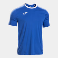 Joma Elite XI Short Sleeve T-shirt (Adult) - Royal Blue White