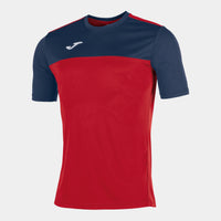 Joma S/s T-shirt Winner (Adult) - Navy Blue Red