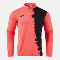 Joma City III Sweatshirt (Junior) - Fluorescent Coral Black