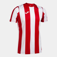 Joma Inter III Short Sleeve T-shirt (Adult) - Red White