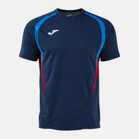 Joma T-championship Short Sleeve T-shirt (Junior) - Royal Blue Dark Navy