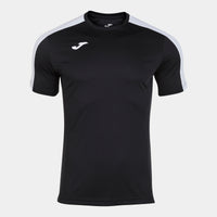 Joma Academy T-shirt M/c (Adult) - Black White
