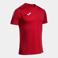 Joma Eco Essential Short Sleeve T-shirt (Adult) - Red