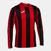 Joma Inter III Long Sleeve T-shirt (Junior) - Red Black