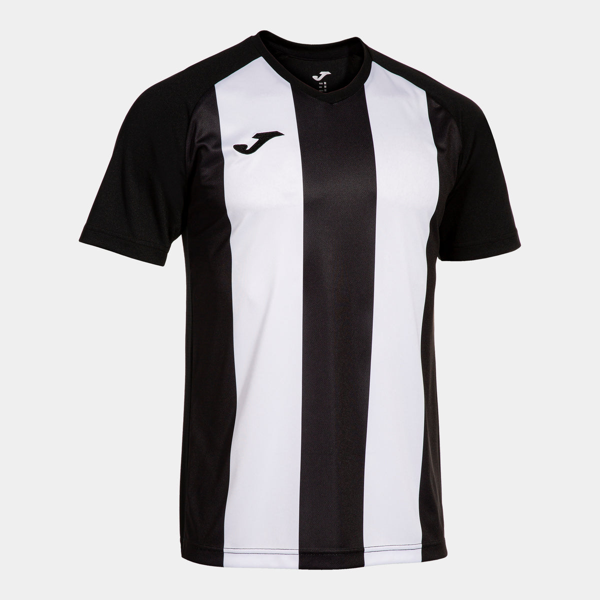 Joma Inter IV Short Sleeve T-shirt (Junior) - Black White