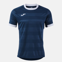 Joma Toletum VII Short Sleeve T-shirt (Junior) - Dark Navy White