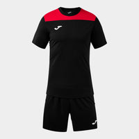 Joma Phoenix III Set (Adult) - Black Red