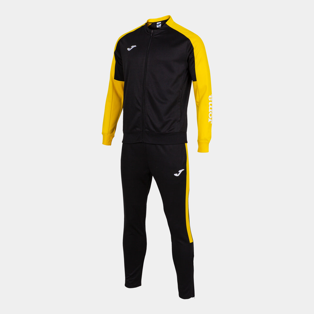 Joma Eco Championship Tracksuit (Junior) - Black Yellow