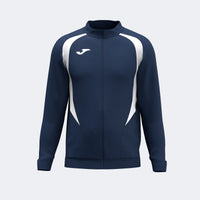 Joma Championship Full Zip Sweatshirt (Junior) - Dark Navy White