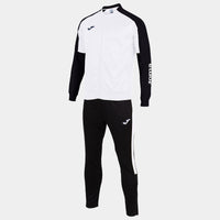 Joma Eco Championship Tracksuit (Junior) - White Black