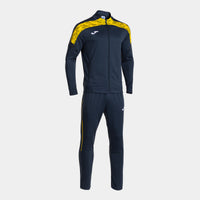 Joma Championship VIII Tracksuit (Adult) - Dark Navy Yellow