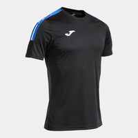 Joma Eco Essential Short Sleeve T-shirt (Junior) - Royal Blue Black