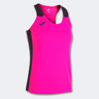 Joma T-shirt Record II (Junior) - Fluorescent Pink Black