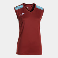 Joma Championship VIII Sleeveless Shirt (Adult) - Sky Blue Burgundy