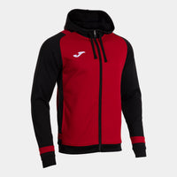 Joma Phoenix III Zip-up Hoodie (Junior) - Red Black