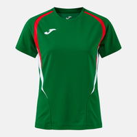 Joma Championship Short Sleeve T-shirt (Junior) - Green Red
