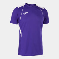 Joma Championship VII Short Sleeve T-shirt (Adult) - Purple White