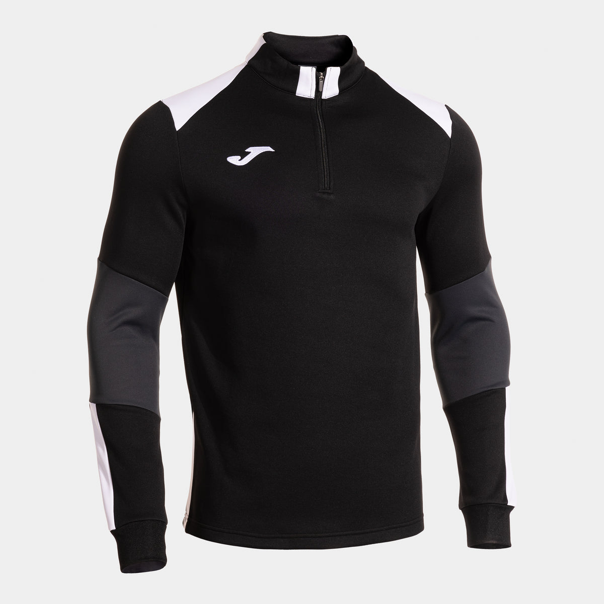 Joma Danubio Sweatshirt (Junior) - Black White