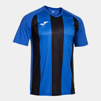 Joma Inter IV Short Sleeve T-shirt (Junior) - Royal Blue Black