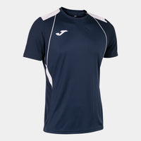Joma Championship VII Short Sleeve T-shirt (Adult) - Navy Blue White
