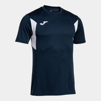 Joma Winner III Short Sleeve T-shirt (Junior) - Navy Blue White