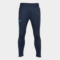 Joma Championship VII Long Pants (Adult) - Fluorescent Turquoise Navy Blue