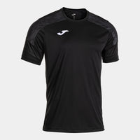 Joma Championship VIII Short Sleeve T-shirt (Junior) - Dark Gray Black