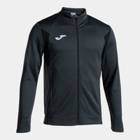 Joma Winner III Full Zip Sweatshirt (Junior) - Dark Gray Black