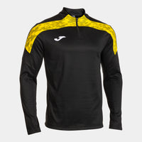 Joma Championship VIII Sweatshirt (Adult) - Black Yellow