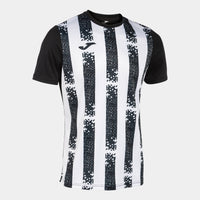 Joma Inter III Short Sleeve T-shirt (Adult) - Black White