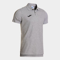 Joma Olimpiada Short Sleeve Polo (Adult) - Melange Gray