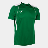 Joma Championship VII Short Sleeve T-shirt (Adult) - Green White